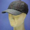 casquette baseball laine marron imprimée avec protège oreilles et nuque homme : couleur - marron imprimé, Mixte - Homme et Femme, taille - 56cm