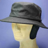 chapeau bob en Gore-Tex imperméable avec protége oreilles et nuque anthracite GOTTMANN : couleur - anthracite 15, taille - M.56.57cm