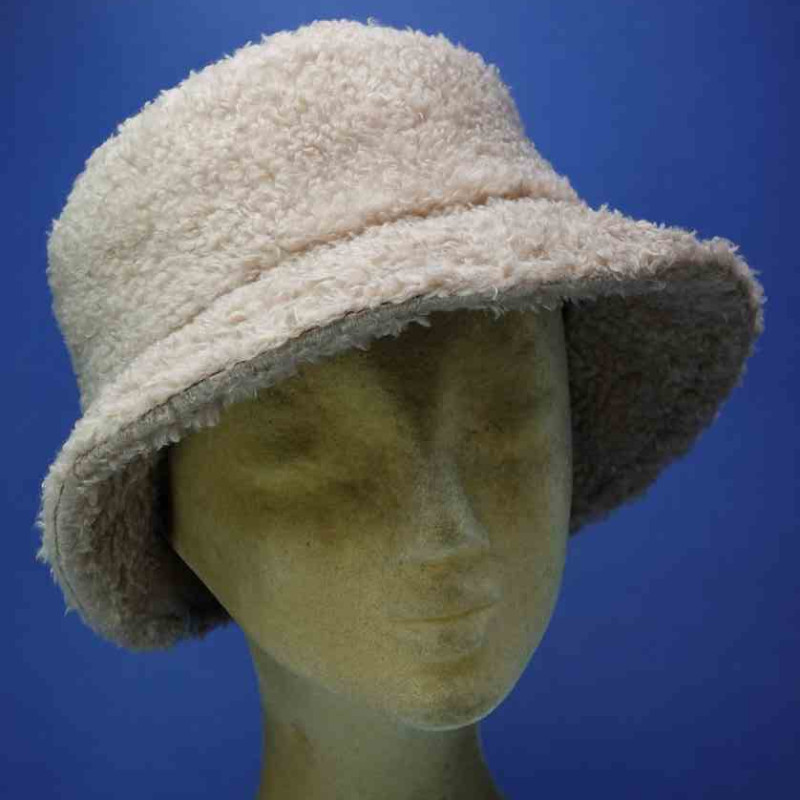 Bonnet d'hiver à Pompons pour Femme doublé en Polaire - Prêt