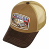 Casquette STETSON trucker cap camper marron : couleur - marron 0, Taille Réglable - de 55 à 62cm