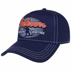 Casquette STETSON trucker cap néon navy