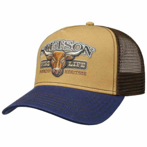 Casquette STETSON trucker cap bull navy