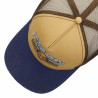 Casquette STETSON trucker cap bull navy : couleur - navy-, Taille Réglable - de 55 à 62cm