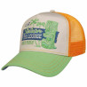 Casquette STETSON trucker cap tiki lounge vert : couleur - vert , Taille Réglable - de 55 à 62cm