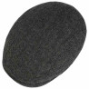 STETSON casquette  hiver Driver Cap Wool Herringbone grise : couleur - gris, taille - M.56.57cm