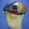 casquette irlandaise peaky blinders pure laine patch homme : couleur - multi patch, taille - 57cm