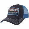 STETSON trucker cap clow in the dark : couleur - navy-, Taille Réglable - de 55 à 62cm