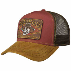 STETSON trucker cap skull