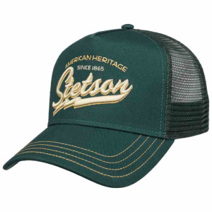 STETSON casquette trucker vintage vert