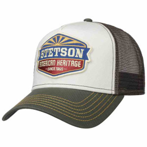 STETSON casquette trucker heritage kaki