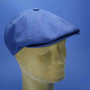 Casquette 6 cotes d'été en coton navy