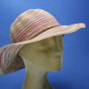 chapeau de plage multicolore pour femme : couleur - multi couleurs, taille - M.56.57cm