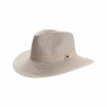 Chapeau house of ord fedora anti UV homme femme taupe : couleur - taupe, Mixte - Homme et Femme, Taille Réglable - par lacet de 54cm à 58cm