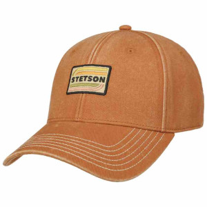 STETSON casquette baseball cap cotton orange