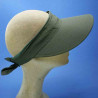 casquette femme longue visière amovible UPF+50 aussie apparel olive : couleur - olive, Taille Réglable - de 54 à 59cm par scratch