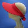 casquette femme longue visière amovible UPF+50 aussie apparel rouge : couleur - rouge, Taille Réglable - de 54 à 59cm par scratch