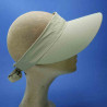 casquette femme longue visière amovible UPF+50 aussie apparel beige : couleur - beige, Taille Réglable - de 54 à 59cm par scratch