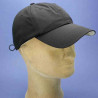Casquette baseball ANTI-UV homme et femme noir : couleur - noir, Taille Réglable -  de 54cm à 61 cm