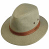 STETSON chapeau coton anti UV kaki homme et femme : couleur - kaki , taille - S.54.55cm