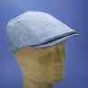 Casquette plate bleu doublure aérée : couleur - bleue, taille - 55cm