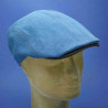 Casquette plate coton jean été homme : couleur - jean, taille - 59cm
