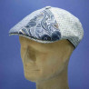 casquette brooklin patch bleu lin : couleur - patch bleu, taille - 61cm
