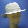 chapeau traveler en lin beige homme et femme : couleur - beige, taille - 56cm
