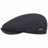STETSON casquette  hiver Driver Cap Wool Herringbone dark navy : couleur - Dark Navy, taille - L.58.59cm