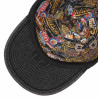 STETSON engineer cap denim garage black : couleur - black, taille - L.58.59cm