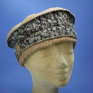 toque femme laine camel flechet