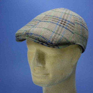 casquette gatsby pure laine vierge brun homme