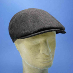 casquette forme anglaise laine FLECHET marron