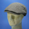 casquette forme anglaise laine d écosse FLECHET taupe : couleur - taupe, Modéle - Homme, taille - 57cm