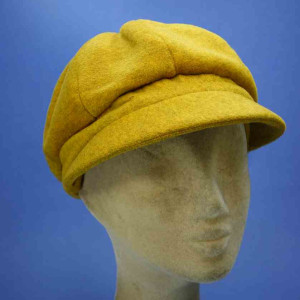 gavroche polaire waterproof hiver femme moutarde