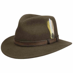 Stetson chapeau feutre pin made U.S.A