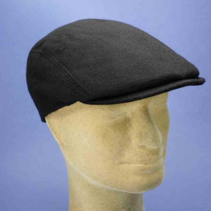 Casquette homme hiver cashmere noir
