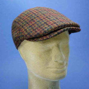 Casquette homme hiver pure laine vierge ocre