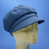 gavroche pure laine vierge hiver femme indigo MTM : couleur - indigo, Modéle - Femme, taille - Elastiqué 54 à 57cm