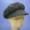 gavroche fabriqué en France femme imprimé noir MTM : couleur - noir, Modéle - Femme, taille - Elastiqué 54 à 57cm