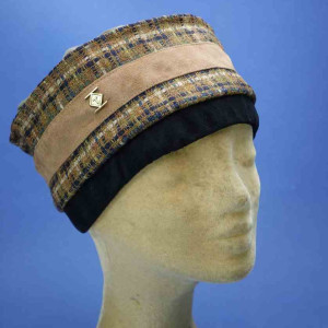 toque polyester pour femme écorce MTM