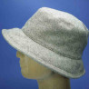 bob chapeau 100 % laine des pyrénées chevrons MTM fabrication Francaise : couleur - beige, Mixte - Homme et Femme, taille - 57cm