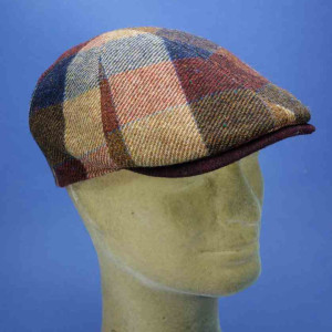 casquette forme brooklyn pure laine vierge bordeaux