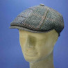 casquette forme brooklyn laine d'écosse tweed : couleur - beige, Modéle - Homme, taille - S.54.55cm