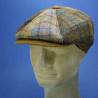 casquette irlandaise peaky blinders laine d'écosse moutarde homme : couleur - moutarde, Modéle - Homme, taille - S.54.55cm
