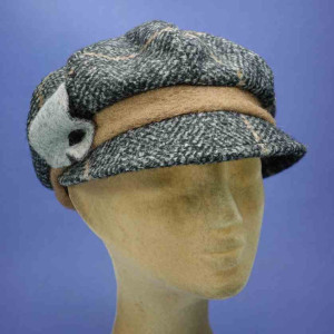 gavroche chevron camel laine polyester hiver femme