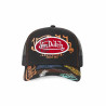 VON DUTCH casquette trucker brand : couleur - black, Taille Réglable - de 55 à 60cm