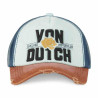 VON DUTCH casquette trucker baseball xavier gris : couleur - gris, Taille Réglable - de 55 à 60cm