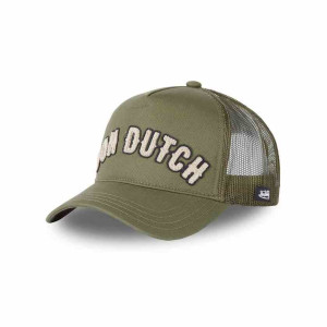 VON DUTCH casquette trucker baseball filet kaki