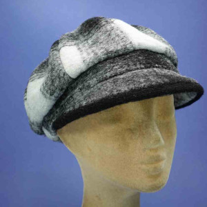 gavroche laine polyester anthracite hiver femme