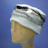 toque fashion laine polyester anthracite hiver femme : couleur - anthracite , taille - elastiqué de 54 cm à 58 cm